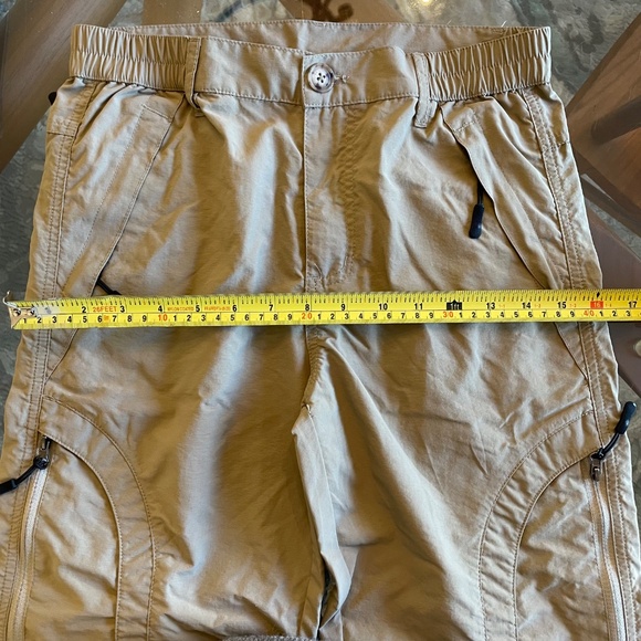 Zip-Off Hiking pants (shorts) with ventilation zippers- kid size L- Color Tan - Picture 6 of 6